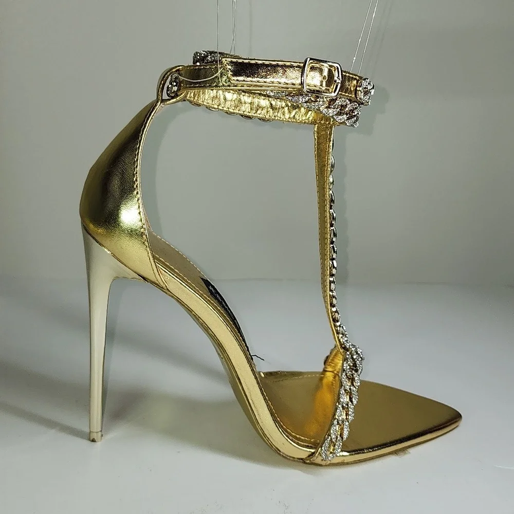 Jessica Rich luxe sandal gold - Picture 2 of 9